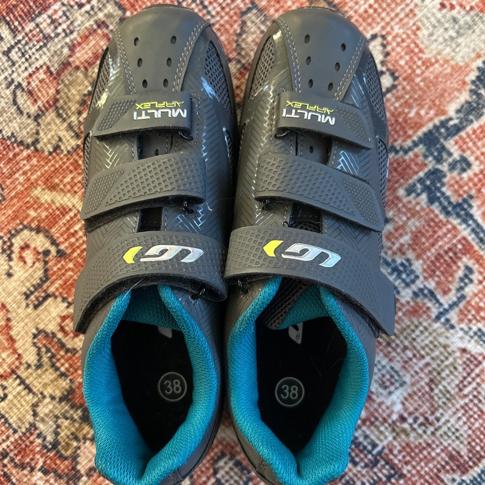 Garneau HRS-80 Multi-Airflex SPD Clip Cycling Shoe Size 38